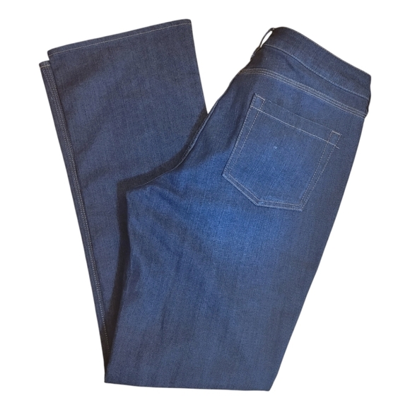 NY&C Low Rise Bootcut Curvy Denim Jeans Size 10 - Picture 2 of 5